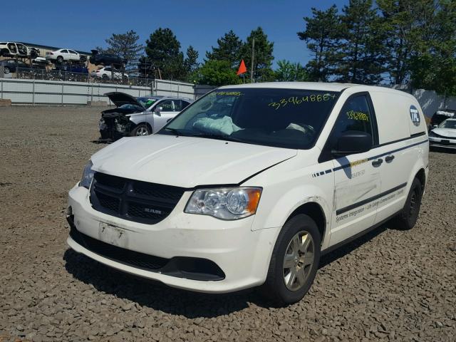 2C4JDGAG8CR308718 - 2012 DODGE RAM VAN WHITE photo 2