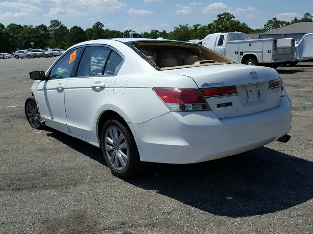 1HGCP2F8XCA117781 - 2012 HONDA ACCORD EXL WHITE photo 3