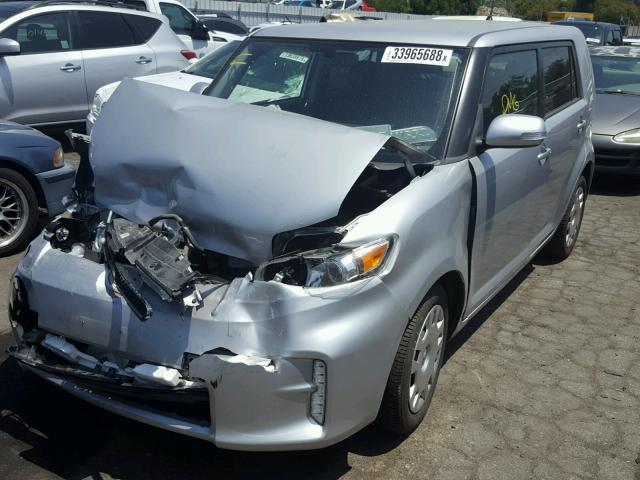 JTLZE4FE9FJ082563 - 2015 TOYOTA SCION XB ვერცხლისფერი ფოტო 2