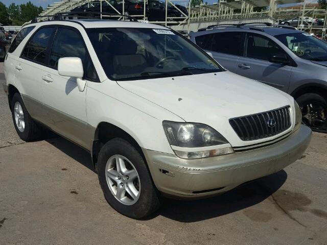 JT6GF10U2X0042399 - 1999 LEXUS RX 300 WHITE photo 1