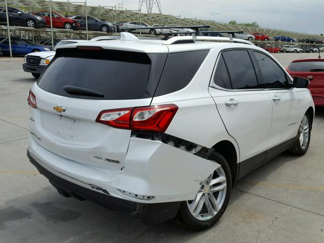 2GNAXWEX2J6209944 - 2018 CHEVROLET EQUINOX PR WHITE photo 4