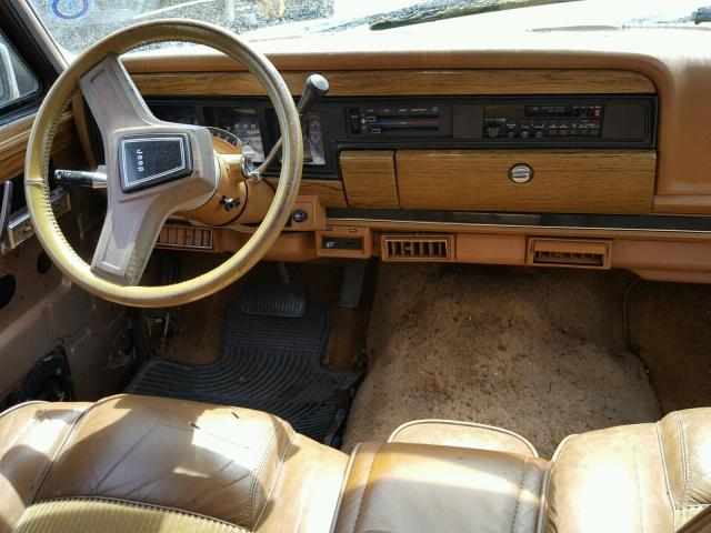 1JCNJ15U5GT176831 - 1986 JEEP GRAND WAGO BROWN photo 10