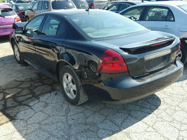 2G2WP552481167026 - 2008 PONTIAC GRAND PRIX BLACK photo 3
