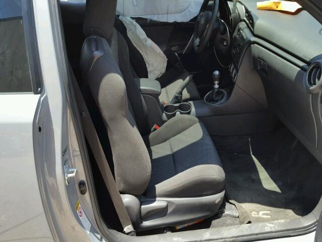 JTKJF5C77C3041424 - 2012 TOYOTA SCION TC 银色 照片 5