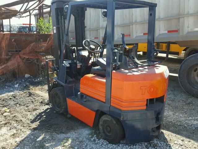 5FGC2512584 - 2006 TOYOTA FORKLIFT ORANGE photo 3