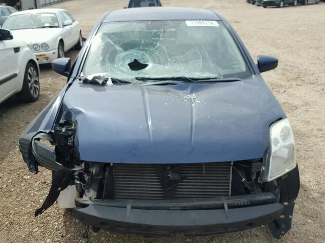 3N1AB61E99L665218 - 2009 NISSAN SENTRA 2.0 BLUE photo 9