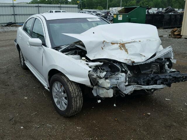 4A32B2FF6AE012214 - 2010 MITSUBISHI GALANT WHITE photo 1