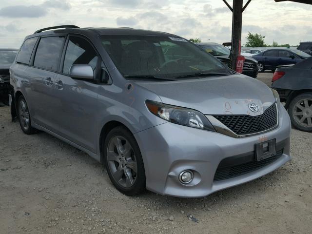 5TDXK3DCXBS140149 - 2011 TOYOTA SIENNA SPO SILVER photo 1