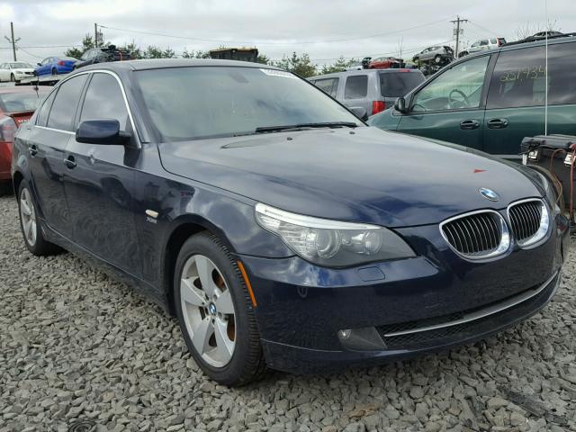 WBANV13518CZ50931 - 2008 BMW 528 XI BLUE photo 1