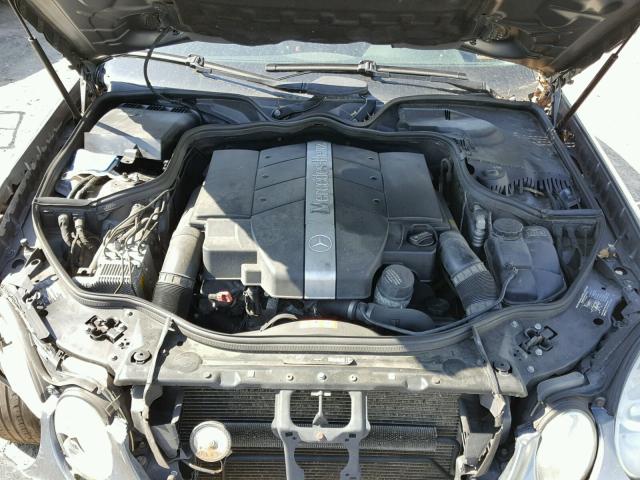 WDBUF82JX5X179827 - 2005 MERCEDES-BENZ E 320 4MAT GRAY photo 7