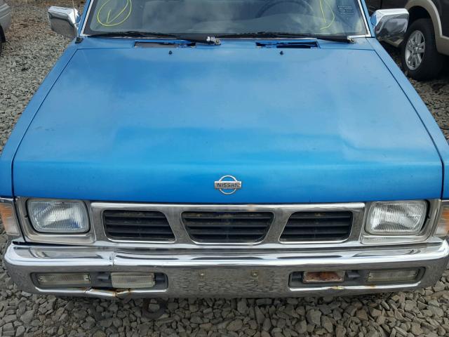 1N6SD11Y6SC476744 - 1995 NISSAN TRUCK XE BLUE photo 7