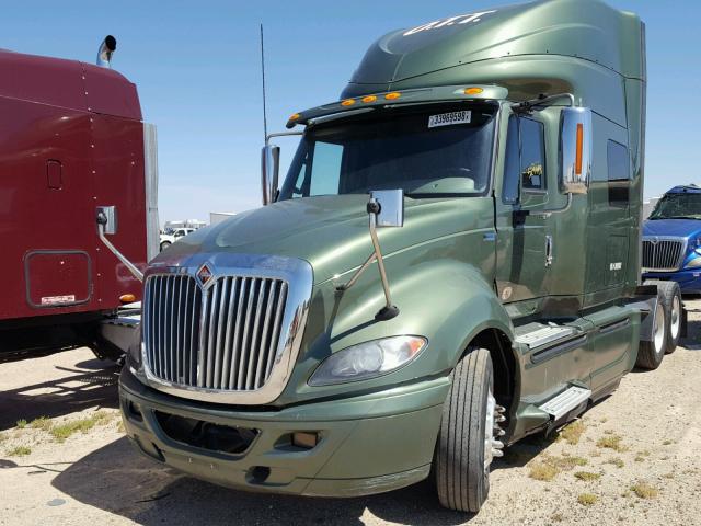 3HSDJSJR4DN191062 - 2013 INTERNATIONAL PROSTAR أخضر صورة 2