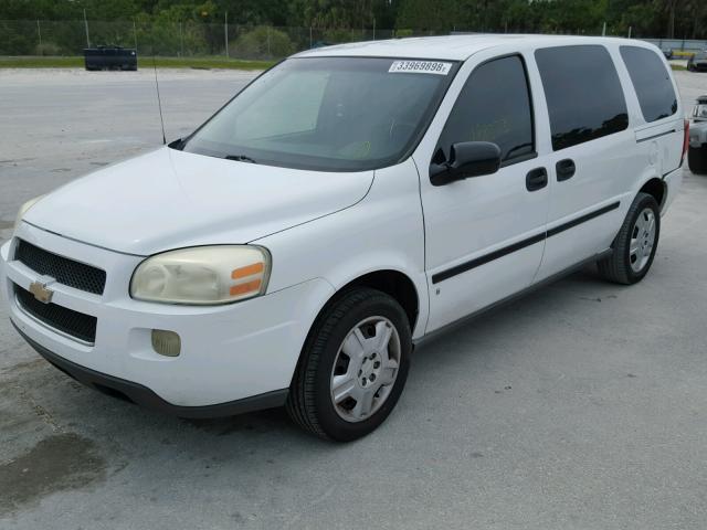 1GBDV13L76D248962 - 2006 CHEVROLET UPLANDER I WHITE photo 2