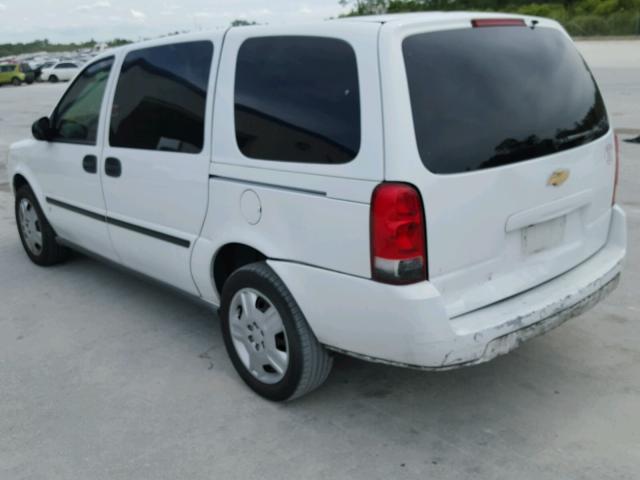 1GBDV13L76D248962 - 2006 CHEVROLET UPLANDER I WHITE photo 3