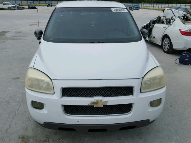 1GBDV13L76D248962 - 2006 CHEVROLET UPLANDER I WHITE photo 9