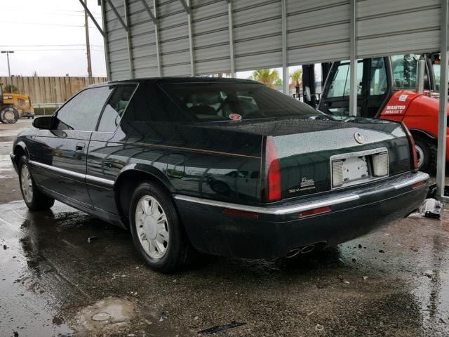 1G6EL12Y4SU602100 - 1995 CADILLAC ELDORADO GREEN photo 3