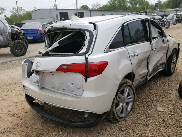 5J8TB4H39EL019988 - 2014 ACURA RDX BASE WHITE photo 4