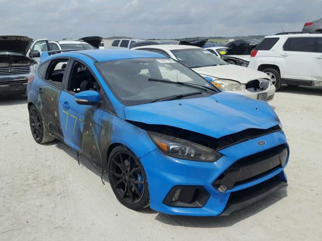 WF0DP3TH9H4119716 - 2017 FORD FOCUS RS BLUE photo 1