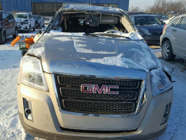 2GKALREK2F6330527 - 2015 GMC TERRAIN SL GRAY photo 9