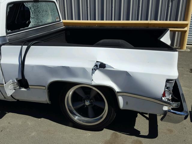 CC0145Z143268 - 1975 CHEVROLET PICKUP WHITE photo 9