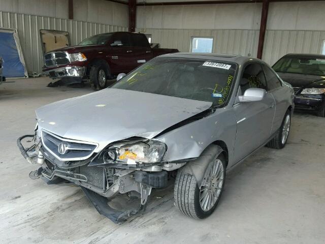 19UYA42683A001034 - 2003 ACURA 3.2CL TYPE SILVER photo 2