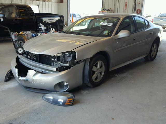 2G2WP552381118416 - 2008 PONTIAC GRAND PRIX ვერცხლისფერი ფოტო 2