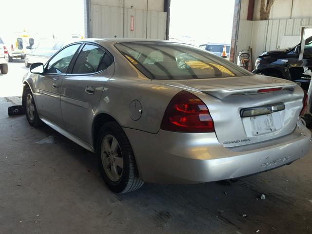 2G2WP552381118416 - 2008 PONTIAC GRAND PRIX ვერცხლისფერი ფოტო 3