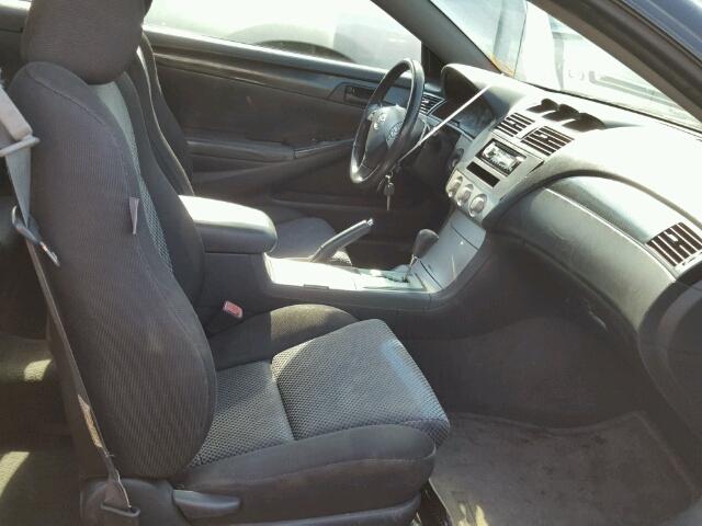 4T1CE38P34U810959 - 2004 TOYOTA CAMRY SOLA BLACK photo 5