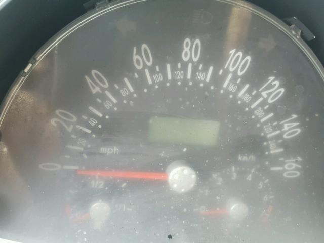 3VWDD21C8YM428768 - 2000 VOLKSWAGEN NEW BEETLE 烧焦的 照片 8