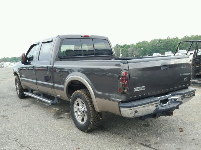 1FTWW30P25EA27900 - 2005 FORD F350 SRW S CHARCOAL photo 3