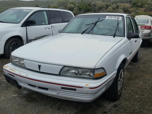 1G2JB54H7R7561834 - 1994 PONTIAC SUNBIRD LE WHITE photo 2