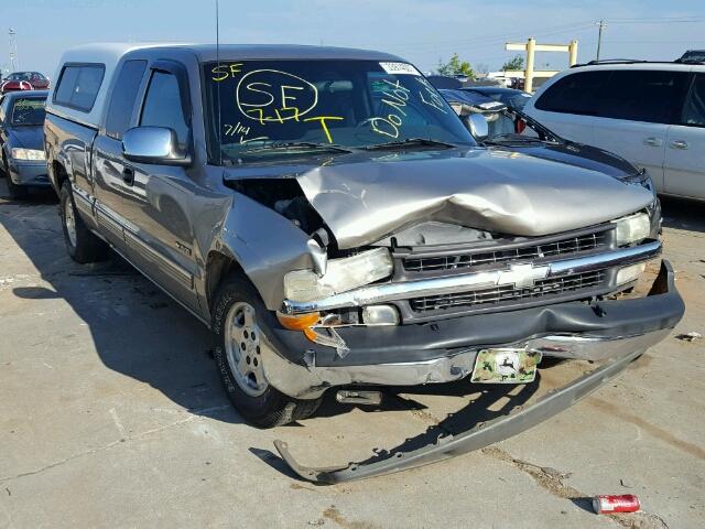 2GCEC19T0Y1312139 - 2000 CHEVROLET SILVERADO TAN photo 1