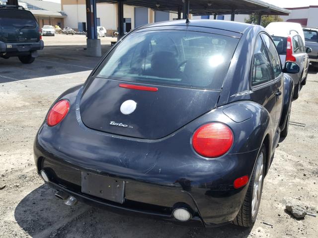 3VWFE21C53M414504 - 2003 VOLKSWAGEN NEW BEETLE 黑色 照片 4