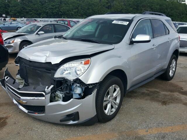 2GNALBEK1F6161790 - 2015 CHEVROLET EQUINOX LT SILVER photo 2