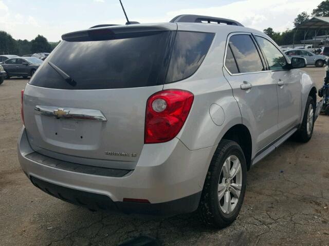 2GNALBEK1F6161790 - 2015 CHEVROLET EQUINOX LT SILVER photo 4