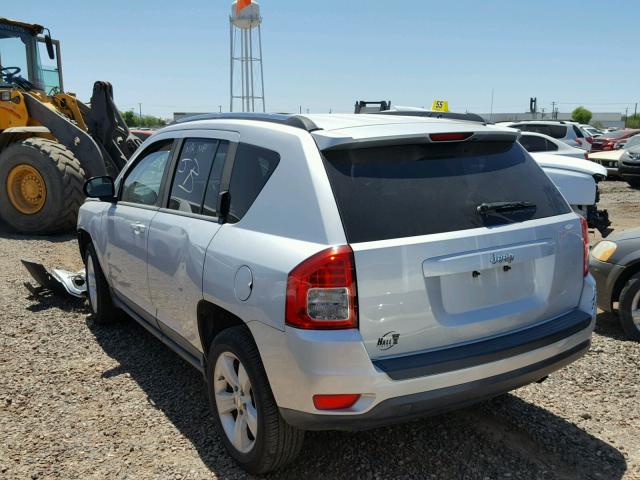 1J4NT1FB2BD170782 - 2011 JEEP COMPASS SP SILVER photo 3