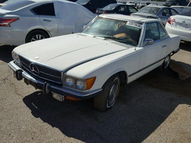 10704412012460 - 1973 MERCEDES-BENZ 450 SL WHITE photo 2