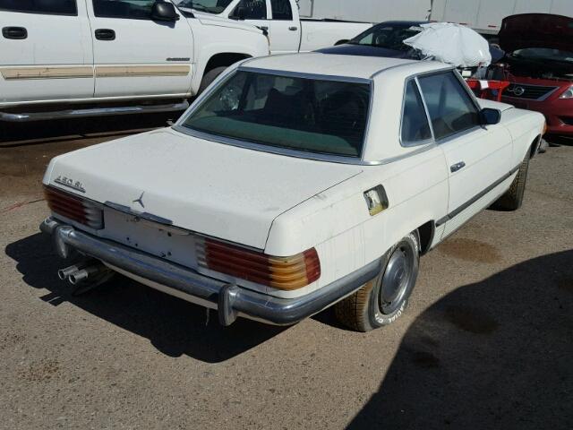 10704412012460 - 1973 MERCEDES-BENZ 450 SL WHITE photo 4