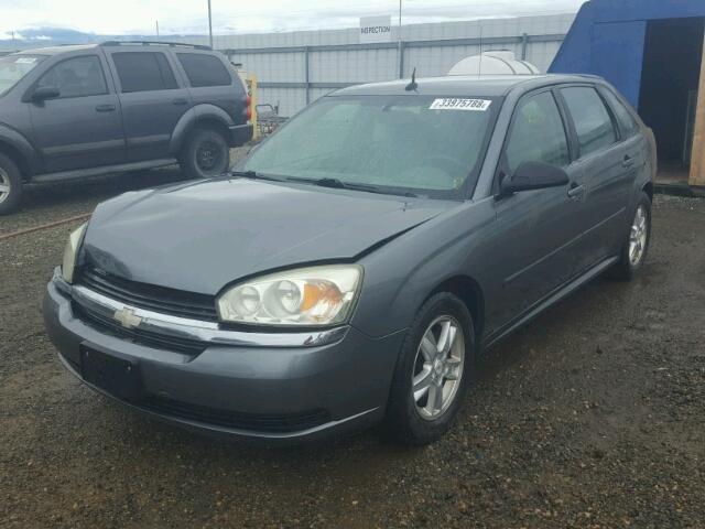 1G1ZT64845F107163 - 2005 CHEVROLET MALIBU MAX 灰色 照片 2