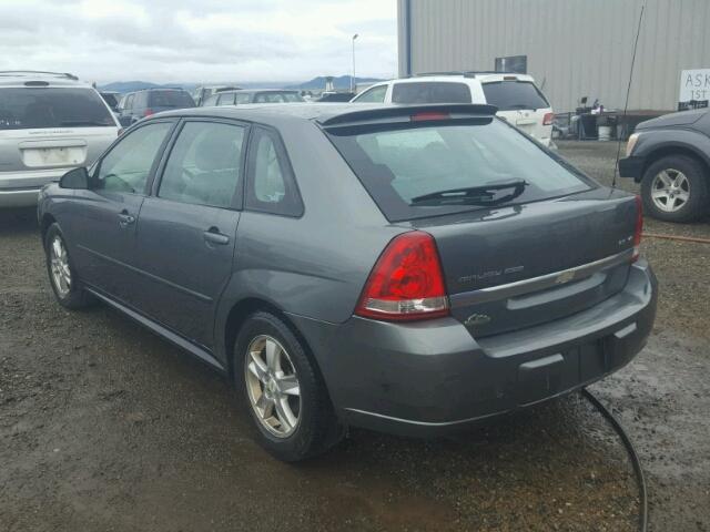 1G1ZT64845F107163 - 2005 CHEVROLET MALIBU MAX 灰色 照片 3