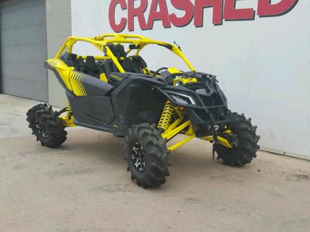 3JBVWAW23JK000025 - 2018 CAN-AM MAVERICK X YELLOW photo 2