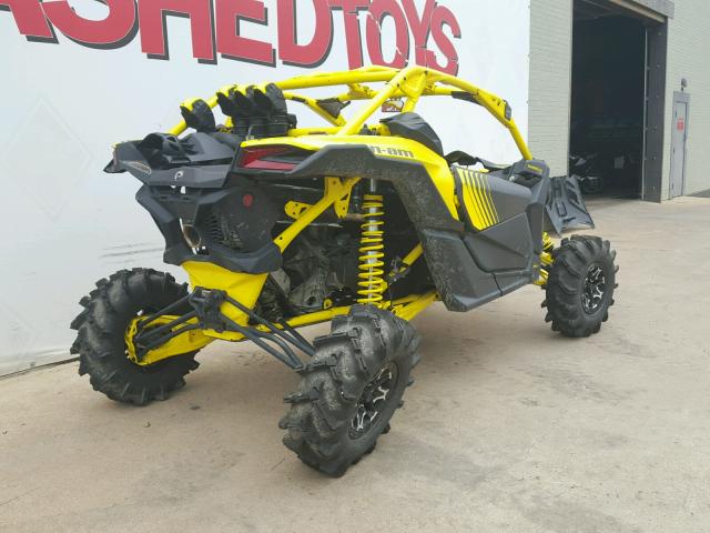 3JBVWAW23JK000025 - 2018 CAN-AM MAVERICK X YELLOW photo 8