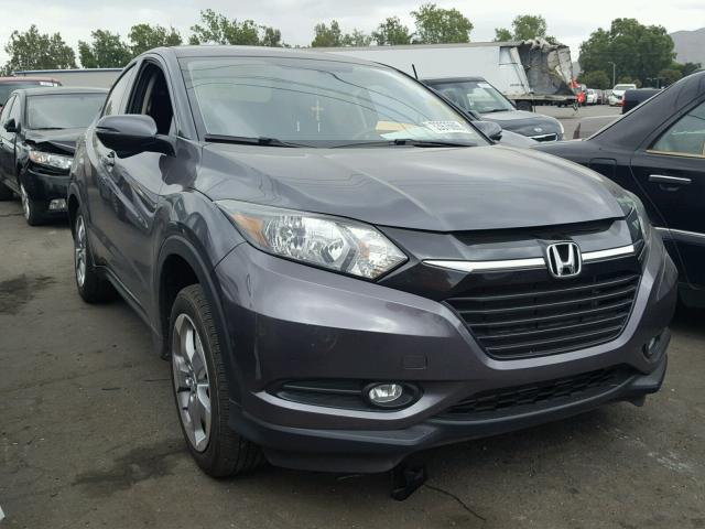 3CZRU5H59HM708355 - 2017 HONDA HR-V EX GRAY photo 1