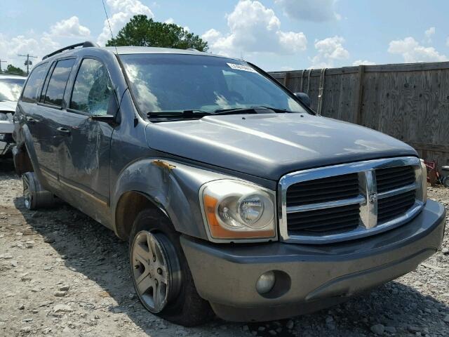 1D8HD58D35F523675 - 2005 DODGE DURANGO LI GRAY photo 1