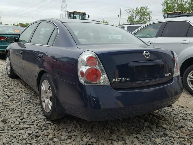 1N4AL11D36N307781 - 2006 NISSAN ALTIMA S BLUE photo 3