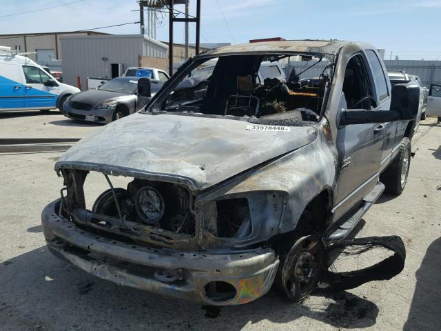3D7KS28A88G131685 - 2008 DODGE RAM 2500 S CHARCOAL photo 2