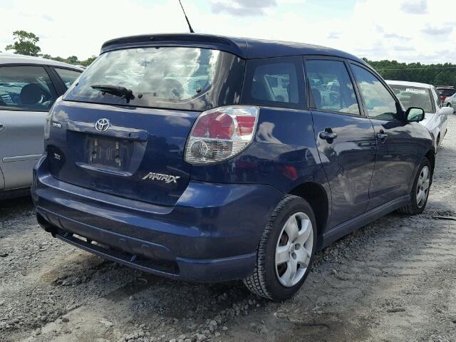 2T1KR32EX6C574970 - 2006 TOYOTA COROLLA MA BLUE photo 4