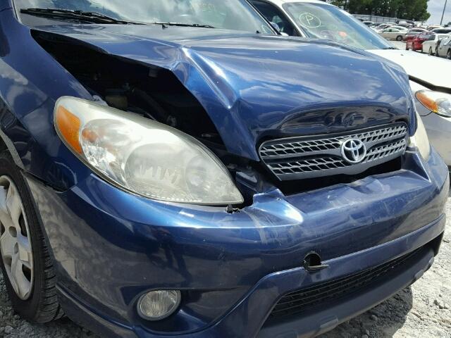 2T1KR32EX6C574970 - 2006 TOYOTA COROLLA MA BLUE photo 9