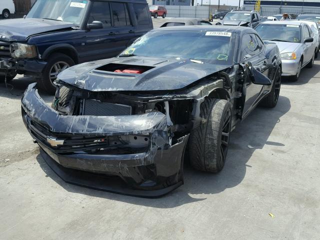 2G1FM1EP2F9800462 - 2015 CHEVROLET CAMARO ZL1 黑色 照片 2