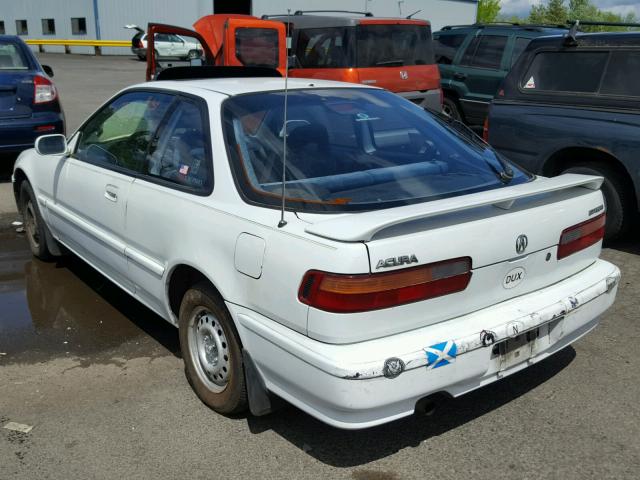 JH4DA9452PS026637 - 1993 ACURA INTEGRA LS WHITE photo 3